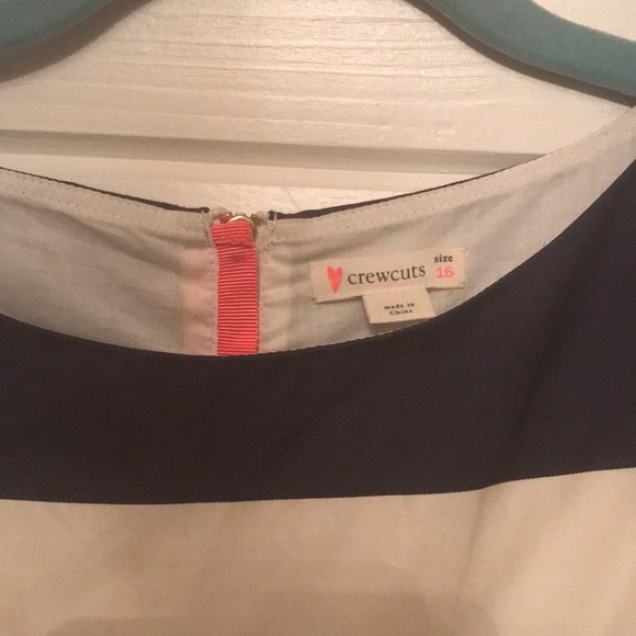 THICK NAVY AND WHITE STRIPED DRESS - Picture 3 of 3